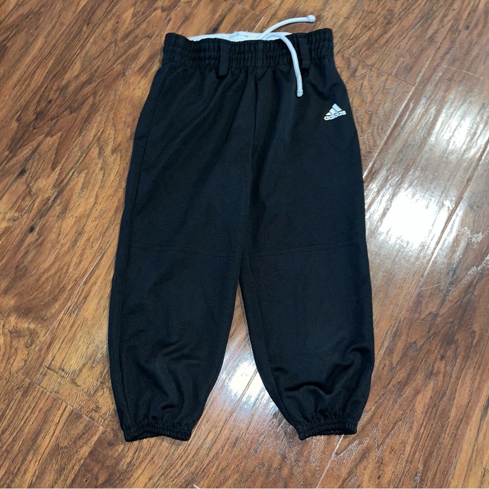 adidas & Rawlings Kids Black Softball Pants - Picture 5 of 11